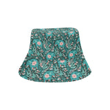 Elephants jungle pattern Unisex Bucket Hat