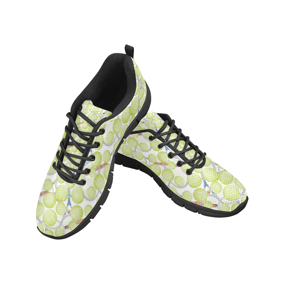 Tennis Pattern Print Design 01 Women's Sneaker Shoes