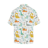 Cute funny kids dinosaurs pattern Men's All Over Print Hawaiian Shirt
