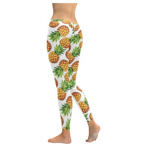 Pineapples design pattern Women's Legging Fulfilled In US