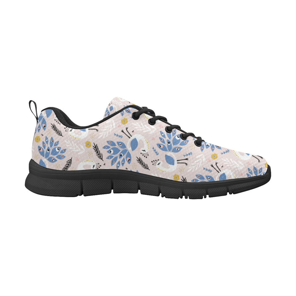 Cute peacock pattern Men's Sneaker Shoes