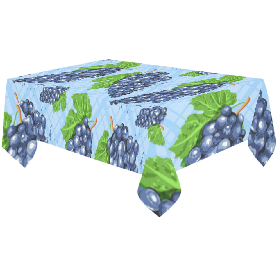 Watercolor grape pattern Tablecloth