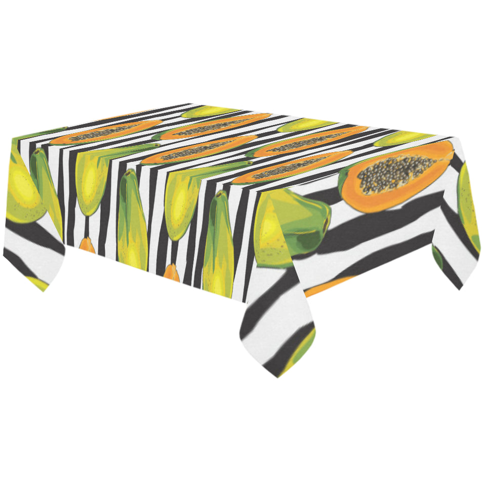 papaya design pattern Tablecloth