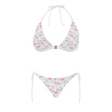 Cute flamingo pattern Sexy Bikinis Two-Piece Swimsuits