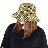 papaya design pattern Unisex Bucket Hat