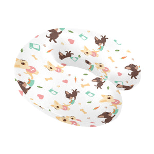 Cute Chihuahua puppie pattern U-Shaped Travel Neck Pillow