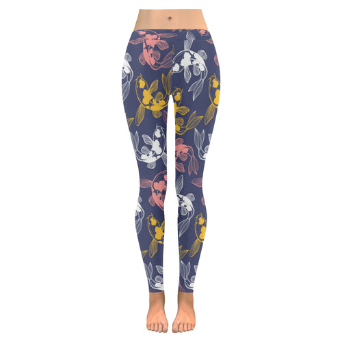 Fancy Carp pattern Women's Legging Fulfilled In US