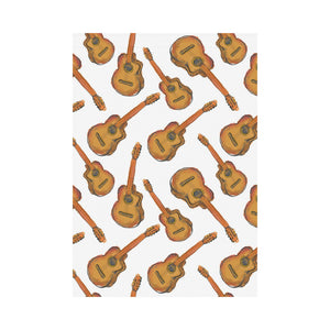 Paint Guitar Pattern House Flag Garden Flag