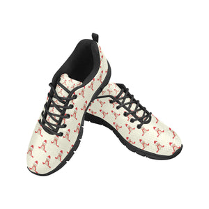 Golden Retriever Pattern Print Design 01 Women's Sneaker Shoes
