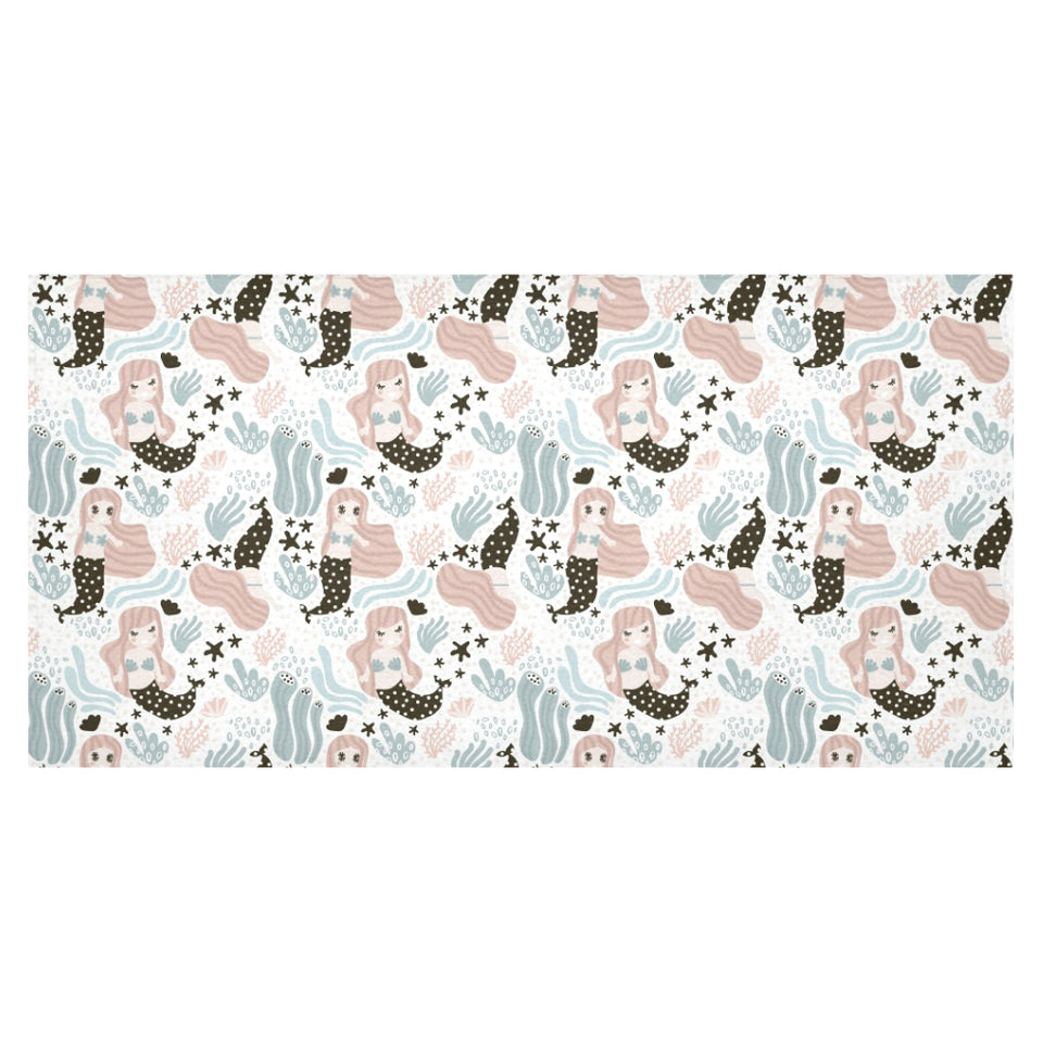 cute mermaid pattern Tablecloth