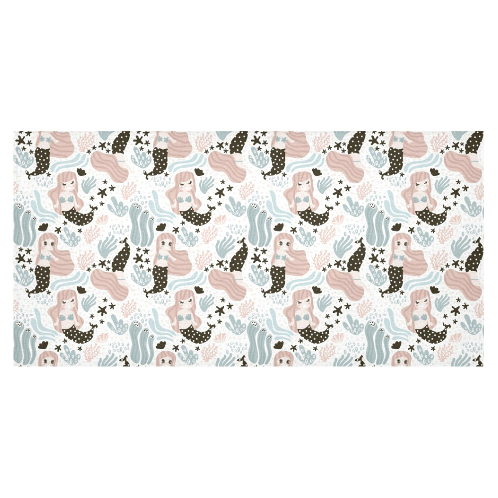 cute mermaid pattern Tablecloth