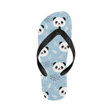 Cute panda pattern Unisex Flip Flops