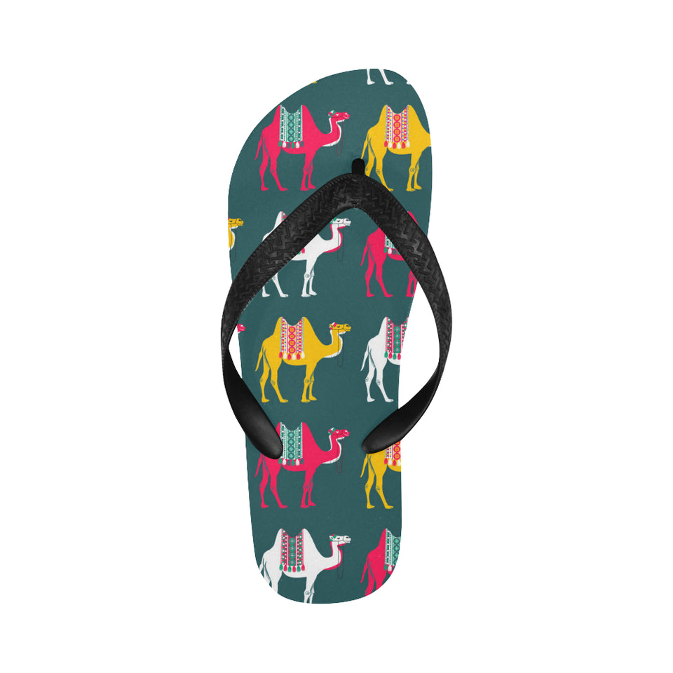 Camel pattern Unisex Flip Flops