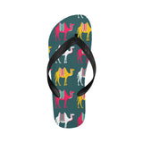 Camel pattern Unisex Flip Flops