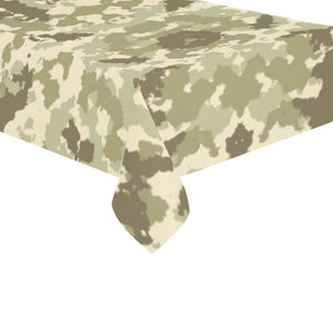 Light Green camouflage pattern Tablecloth