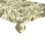 Light Green camouflage pattern Tablecloth