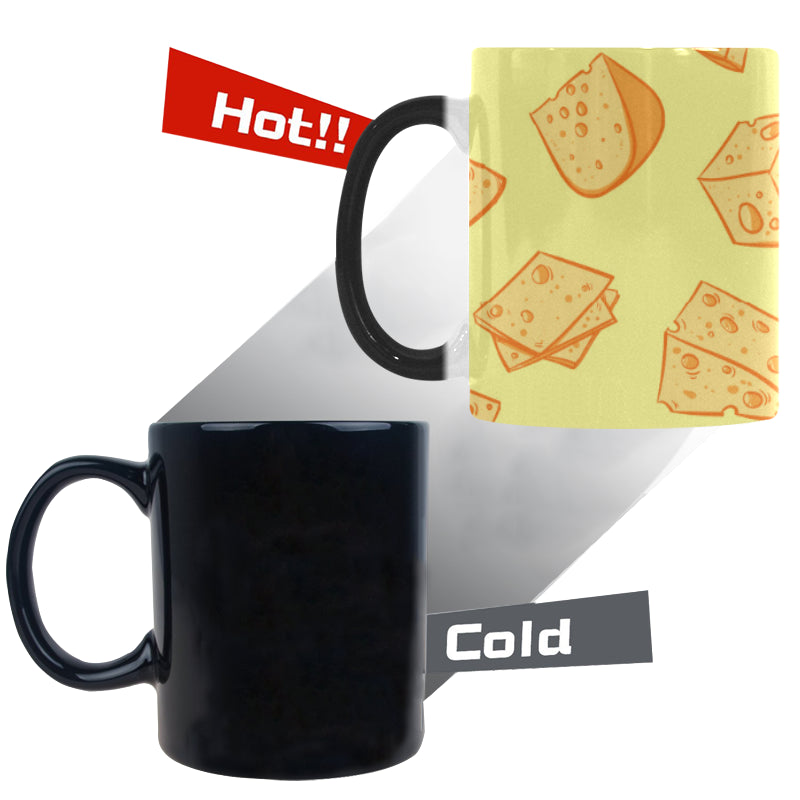 Cheese design pattern Morphing Mug Heat Changing Mug