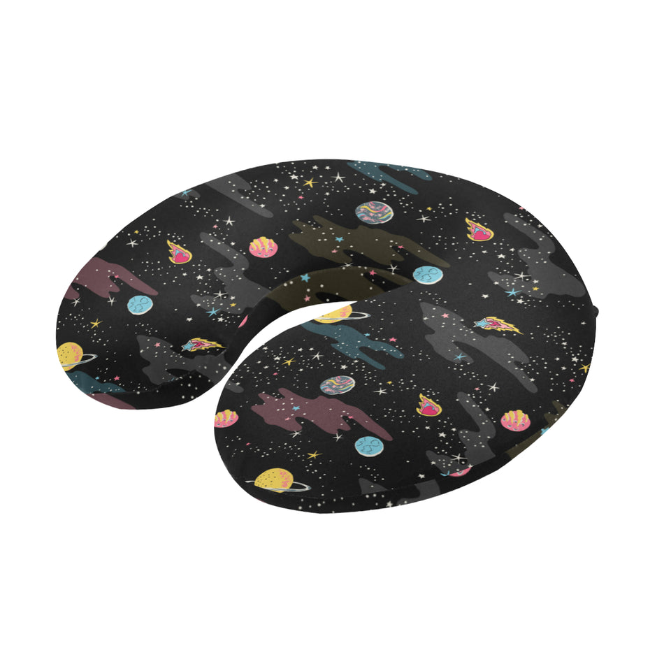 space pattern U-Shaped Travel Neck Pillow
