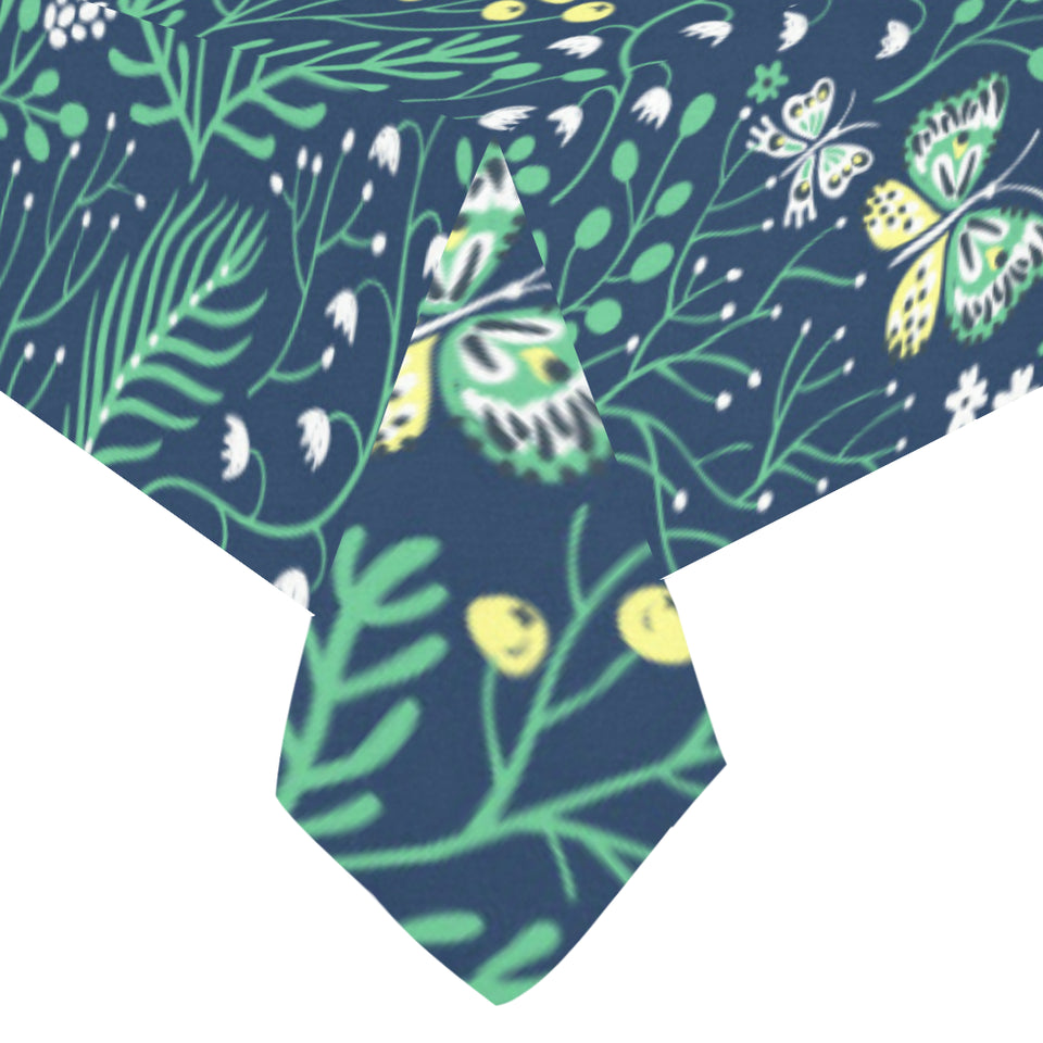 butterfly leaves pattern Tablecloth