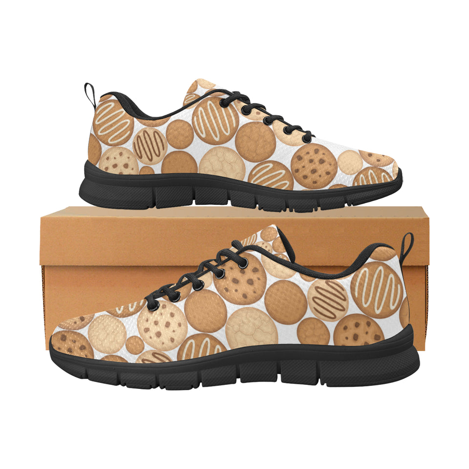 Various cookie pattern Women's Sneaker Shoes