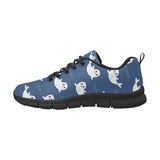 Cute white baby sea lion seal pattern Women's Sneaker Shoes
