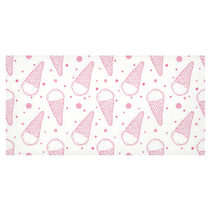 Hand drawn ice cream pattern Tablecloth