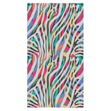 Colorful zebra skin pattern Bath Towel