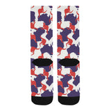 Kangaroo Australian pattern Crew Socks