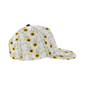 beautiful sunflowers pattern All Over Print Snapback Cap