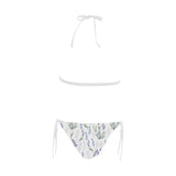 Hand painting Watercolor Lavender Sexy Bikinis Two-Piece Swimsuits