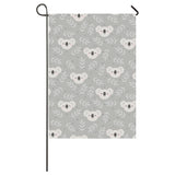 Cute koala leaves pattern House Flag Garden Flag