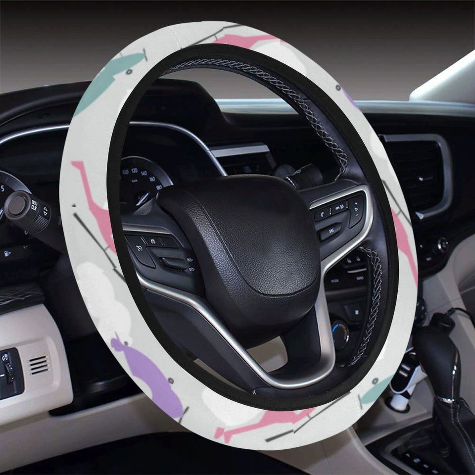 Helicopter plane pattern Car Steering Wheel Cover