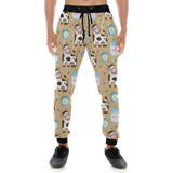 Cow bottle of milk pattern Unisex Casual Sweatpants