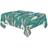 Koi Fish Carp Fish lotus pattern Tablecloth