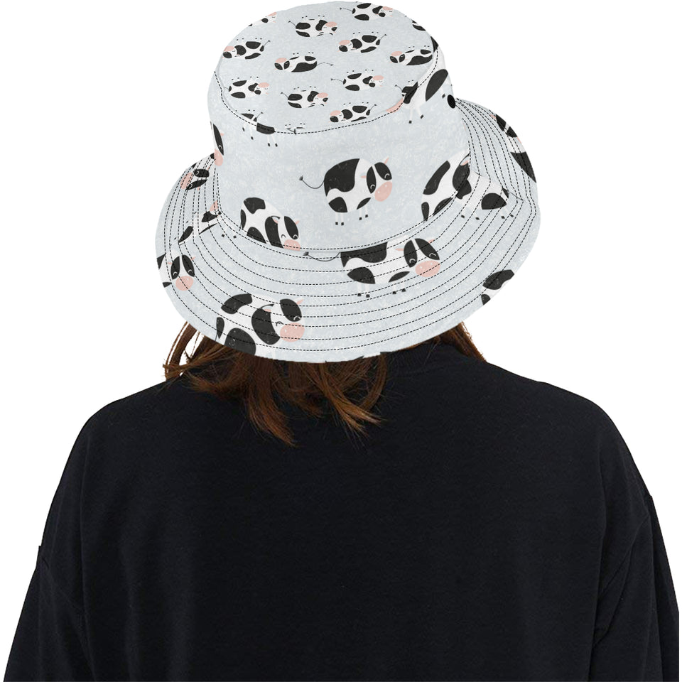 Cute cows pattern Unisex Bucket Hat