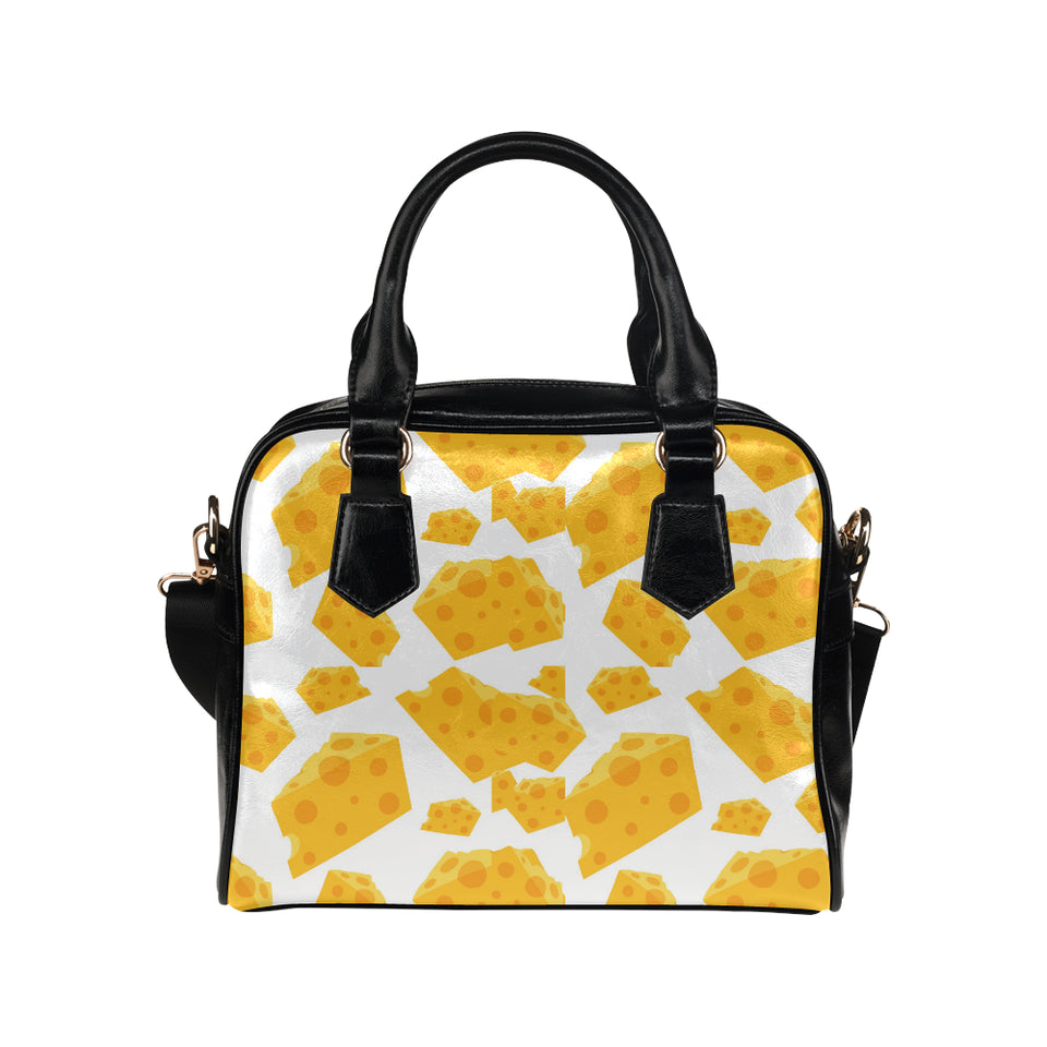 Cheese slice pattern Shoulder Handbag