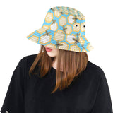 Bee honeycomb pattern Unisex Bucket Hat