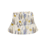 Lavender modern pattern blackground Unisex Bucket Hat