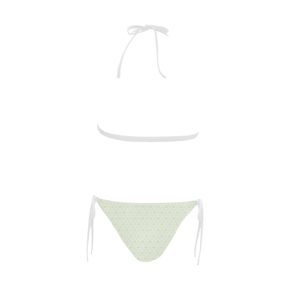Cucumber pattern background Sexy Bikinis Two-Piece Swimsuits