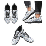 Pigeon Pattern Print Design 03 Men's Breathable Sneakers ( Model 055)