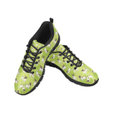 Jack Russel Pattern Print Design 01 Men's Breathable Sneakers ( Model 055)
