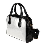 arabic white pattern Shoulder Handbag