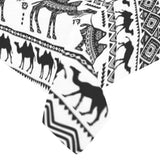 Camel polynesian tribal pattern Tablecloth