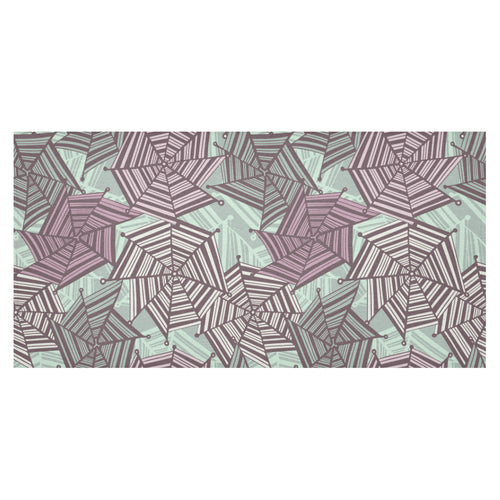 Spider web cobweb design color pattern Tablecloth