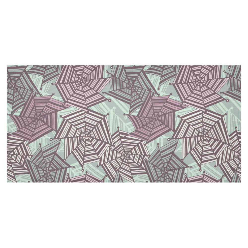 Spider web cobweb design color pattern Tablecloth