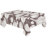 Garlic bulb dark background Tablecloth
