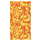 Fire flame design pattern Bath Towel
