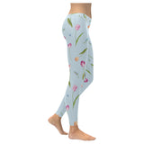 Watercolor Tulips pattern Women's Legging Fulfilled In US
