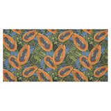 Colorful papaya tropical leaves Tablecloth
