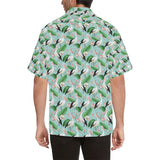 Pelican Pattern Print Design 01 Men's All Over Print Hawaiian Shirt (Model T58)